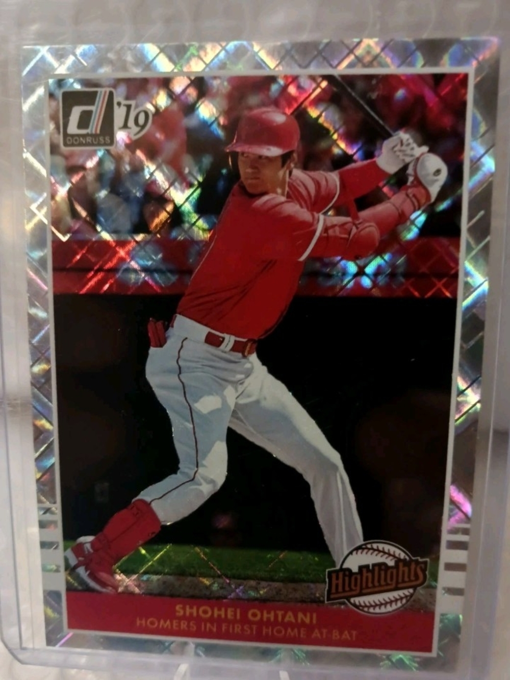 2019 Panini Donruss - Highlights Shohei Ohtani #H1 Diamond MINT MINT!!